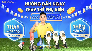 Hướng Dẫn Bảo Dưỡng | Thay Lưỡi Dao & Tra Dầu Lưỡi Cắt Máy Cắt Vải Cầm Tay | SIÊU THỊ HẢI MINH