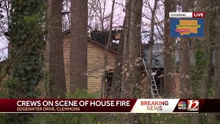 Firefighters called to Clemmons home for second time this week