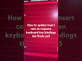How to update insert coin to respwan keyboard key bindings the finals ps5