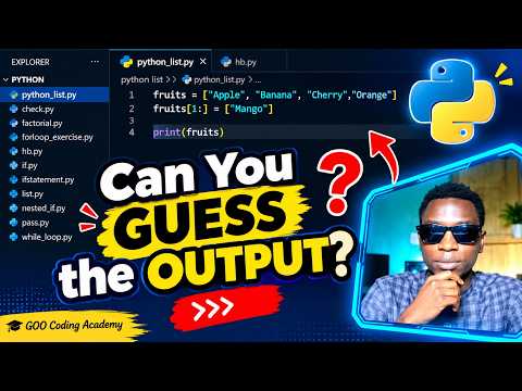 99% of Python Beginners Get This Output Wrong! 😱 | Python List Tricks