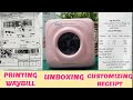 Paperang P1 Portable Bluetooth Thermal Printer Unboxing Printing Receipt Waybill Installing Review