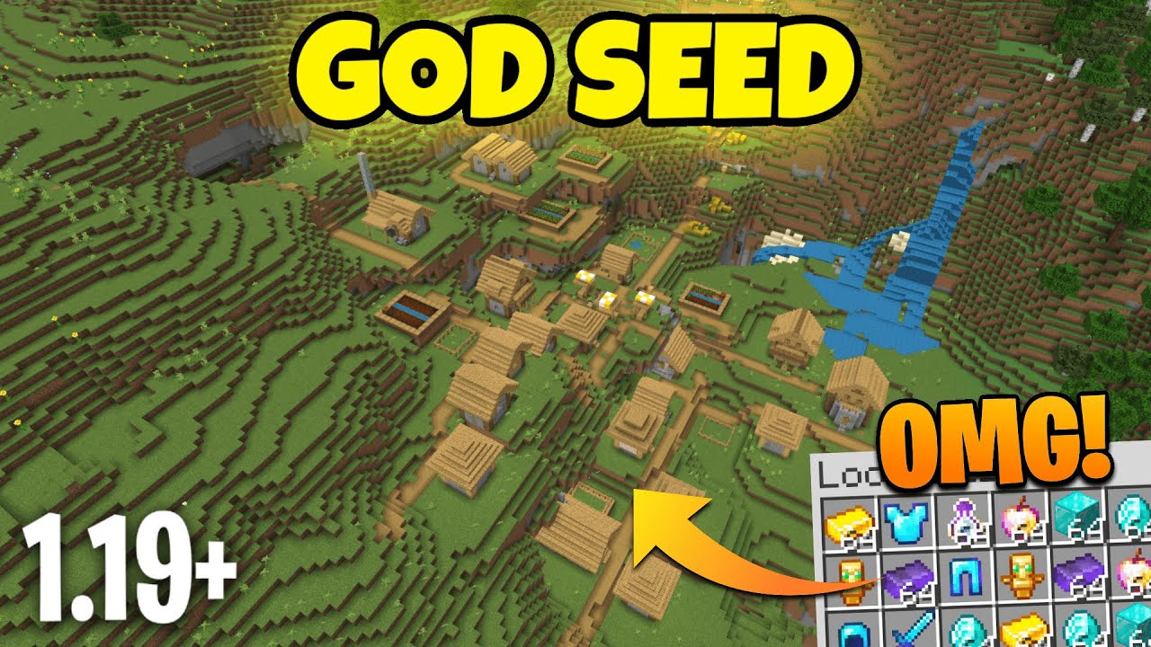 🔥Best God Seed For Minecraft Bedrock & Pocket Edition | Seed Minecraft ...