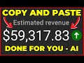 Copy paste monetizables using only ai  earn 920 daily with affiliate marketing