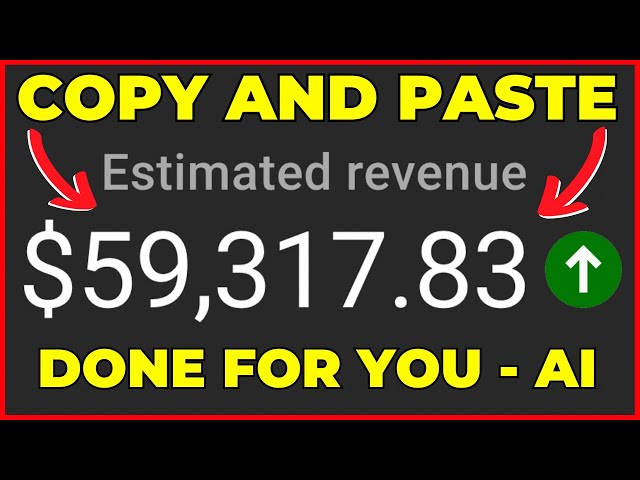 Copy Paste MONETIZABLE Videos Using Only AI - Earn $920+ Daily With Affiliate Marketing class=