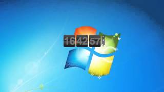STM Flipdown Clock Gadget for Windows 7 screenshot 4