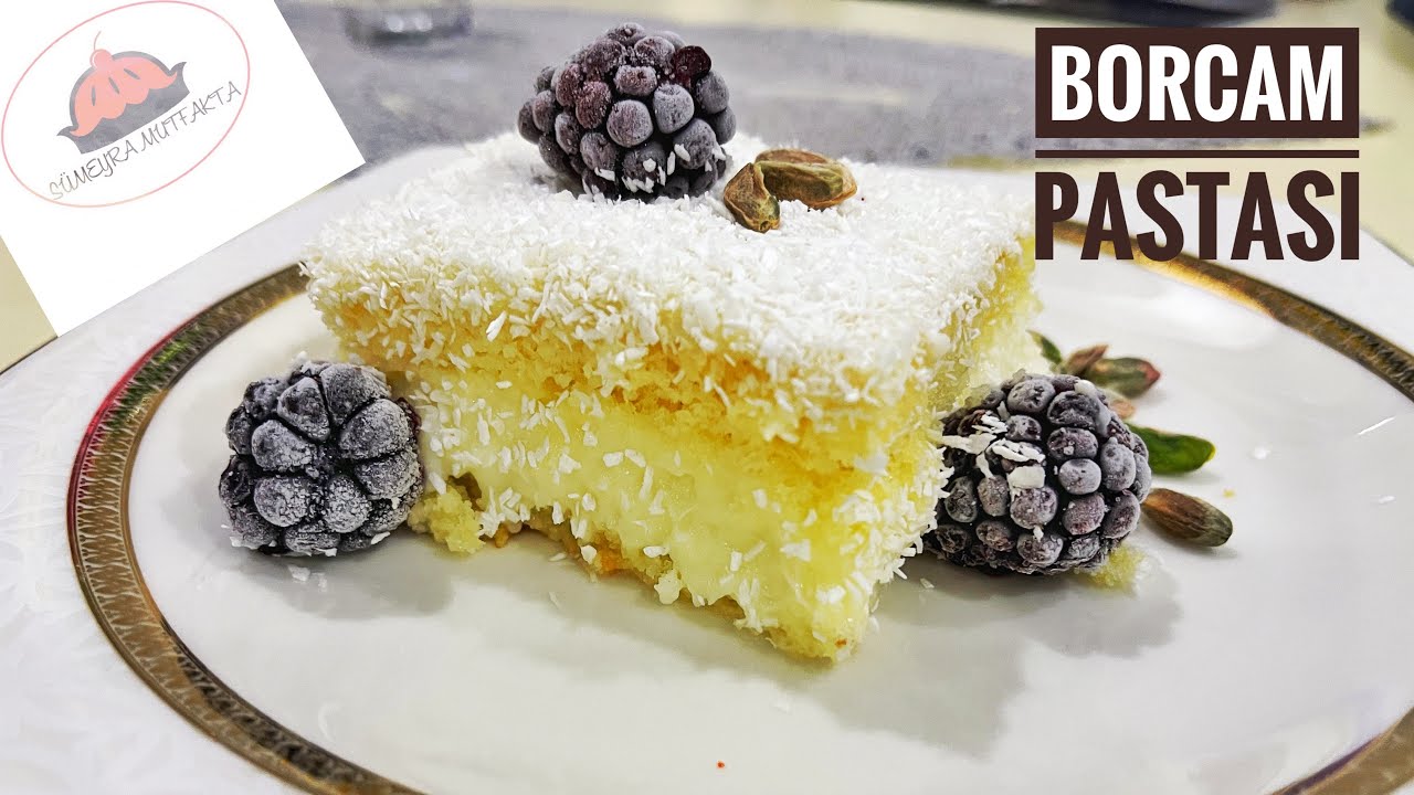 HİNDİSTAN CEVİZLİ BORCAM PASTASI #pasta  #pandispanya  #cake #yemektarifleri #yemek