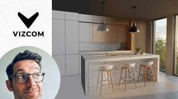 VizcomAI  - Kitchen Rendering