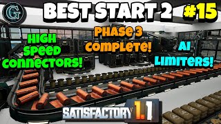 High Speed Connectors & AI Limiters Satisfactory 1.1 Best Start 2 #15