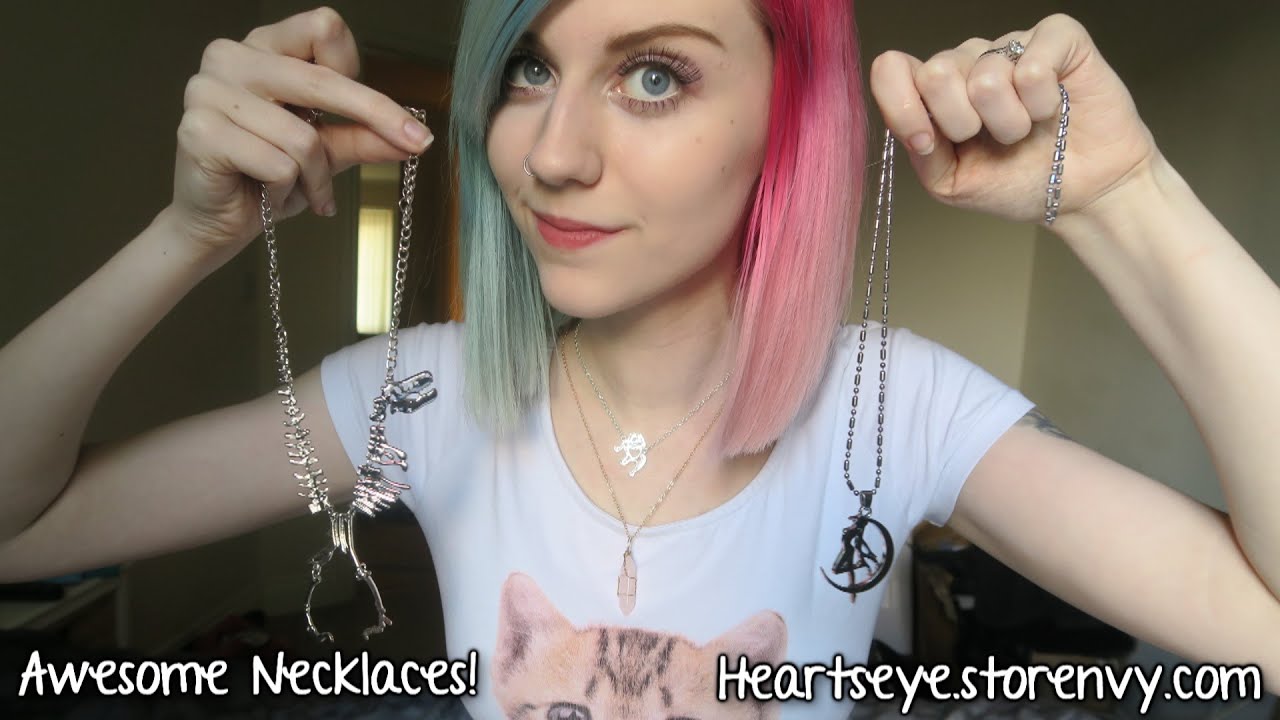 Super Cute Necklaces! | Heartseye Storenvy Review