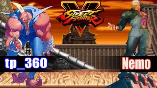 Sfvce Tp360 Birdie Vs Nemo Urien Street Fighter V Ranked Match Set
