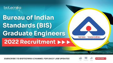 High Pay Jobs For MSc, BTech, MTech & PhD at Bureau of Indian Standard (BIS) - Get Rs. 50,000 pm Pay