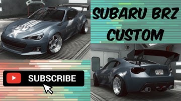 Subaru Brz Custom | NFS: No Limits (Android) | GTA RUSH