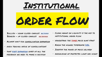 Real ICT Institutional Order Flow Explained