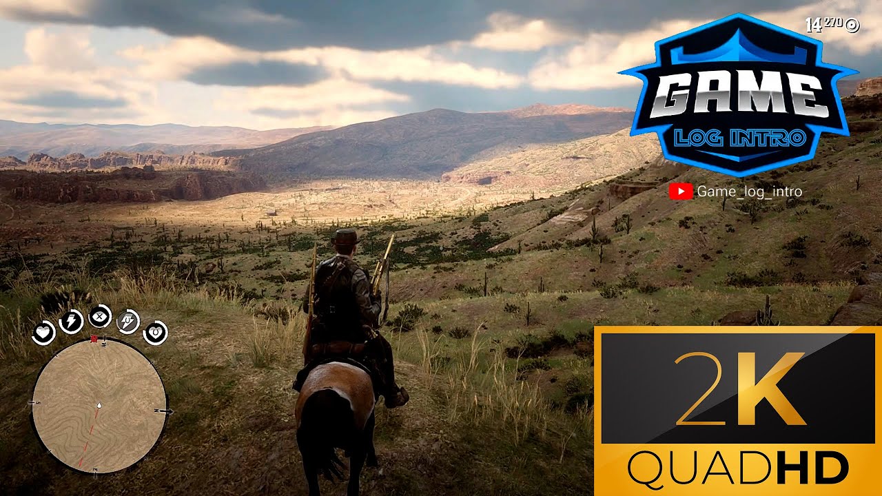 ONLY horseriding on DESERT of NEW AUSTIN during SUNNY, RAINING and SANDSTORM weather | RDR2 | 1080p