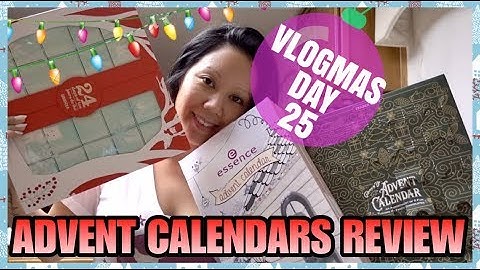 Advent Calendars Review! 24 Days Of Tea, Essence Cosmetics, Trader Joe