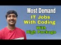 Best IT Jobs With Coding and With High Package