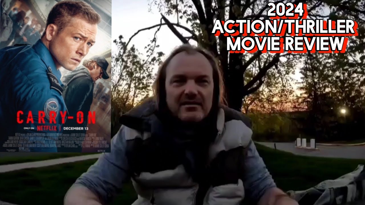 Carry-On 2024 Thriller/Action Movie Review Netflix + Briff History of Jason Bateman