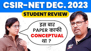 CSIR NET Dec 2023 | क्या इस बार Exam Tricky था? |Honest Student Review After CSIR NET Exam By GP Sir