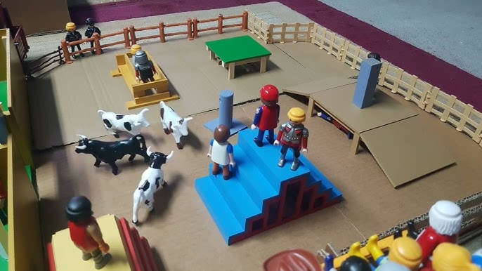 ▷ Juguete: Plaza de Toros en miniatura, artesanal