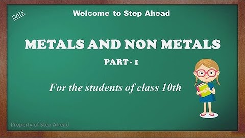 MCQ | Class 10 | Science | Metals and Non Metals (Part 1) | by Preksha