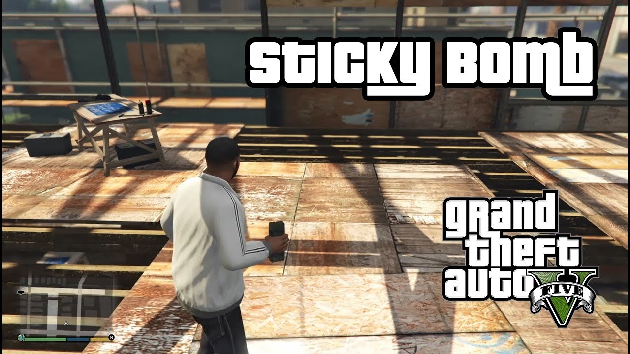 Lokasi Senjata Sticky Bomb Di GTA V YouTube 