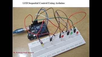 Tutorial 2# LED Sequential Control with Arduino UNO