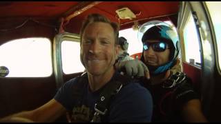 Skydive Moab - Tom's 1st jump
