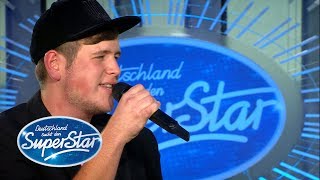 DSDS 2018 | Lukas Otte mit "Keine Maschine" von Tim Bendzko