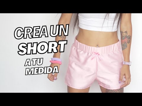 Aprende a Coser un Short en Casa 🏡 | Fácil y Sin Moldes, Para Principiantes.