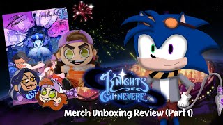 Knights Of Guinevere Merch Unboxing review (Part 1) @SpongeSonic_animation15