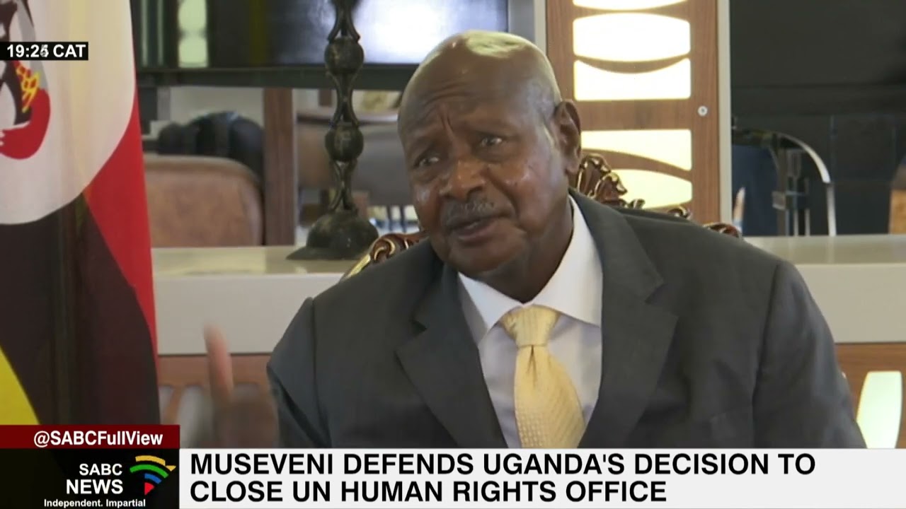 ⁣Museveni defends decision to close UNHR office in Uganda