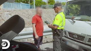 Un camionero sin cinturón y ebrio suplica que no lo citen al juzgado | Control de Carreteras