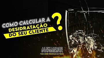Qual a conta para realização da fluidoterapia de reposição?