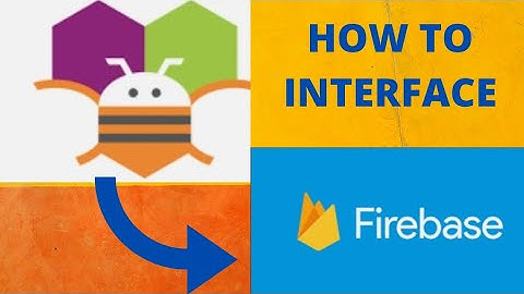 How to interface firebase database with your MIT inventor app
