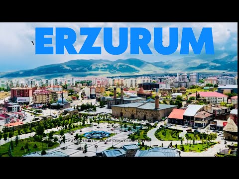 Erzurum şehir merkezinde