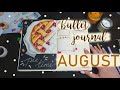 BULLET JOURNAL // Уютный Август🥧🍒