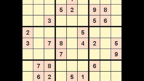 How to solve Guardian Hard 3764 self solving sudoku