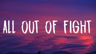 P!nk - All Out of Fight (Lyrics) Resimi