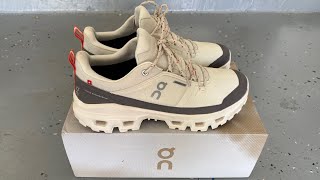 Unboxing And Fit Test Review On cloudrock Low Men / Ivory Color #oncloud #cloudrock #shoes #fittest 