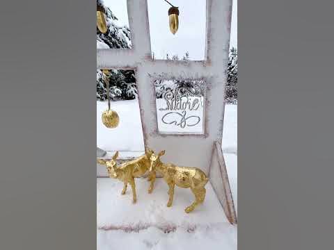 Адвент домик - YouTube