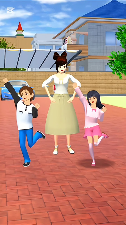 Reena sedang bermain dengan anak-anaknya.🥰🥰#shorts#sakuraschoolsimulator #shortsviral #sakura