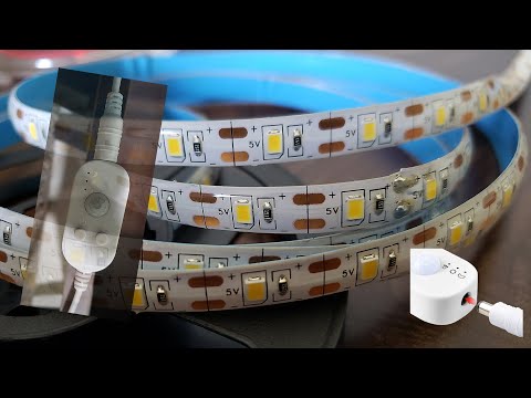 Video: Inovačné a praktické snímače pohybu LED páska osvetlenie e3light