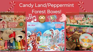 Operation Christmas Child - 2 to 4 Boy & 5 to 9 Girl Candy Land/Peppermint Forest Unboxings!