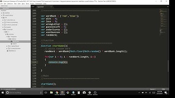 LIVE CODING HangMan game