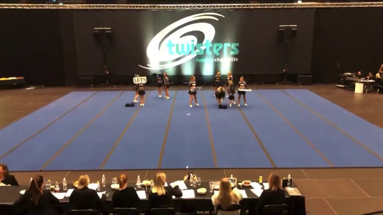 Twisters Cheer Comp power Cheer Allstars Leos🐾