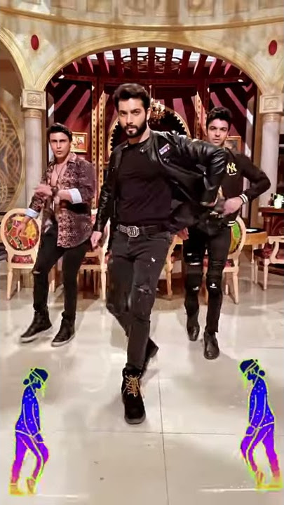 Sharad Malhotra (Veer with bros ) on sets of Naagin 5