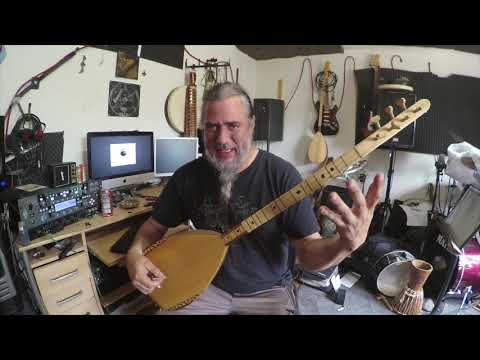 baglama saz riff tutorial - English