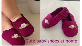 Make Your Own BABY Shoes at Home Easily Today✨ Mindful Stitch