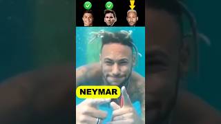 Neymar VS Ronaldo VS Messi in the Swimming Pool 🤣😂 #shorts