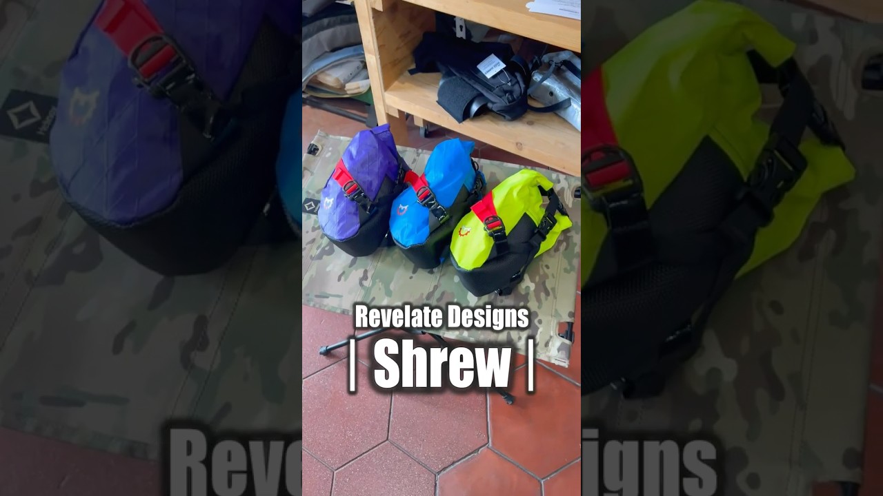 あともう少し積みたい日に。Revelate Shrewがちょうどいい - YouTube